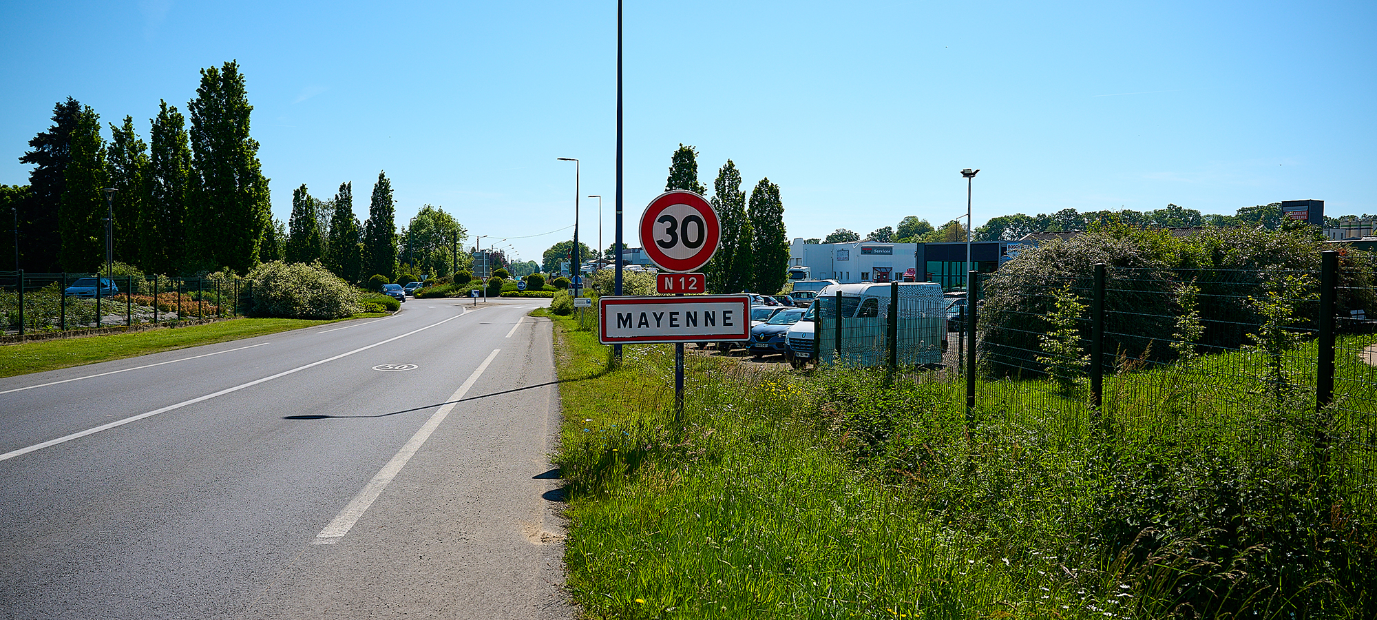 Mayenne s'écrit Ensemble, 30 km/h à Mayenne